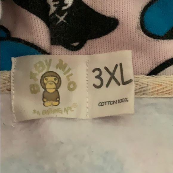 Authentic baby milo bape zipup jacket - Picture 3 of 5